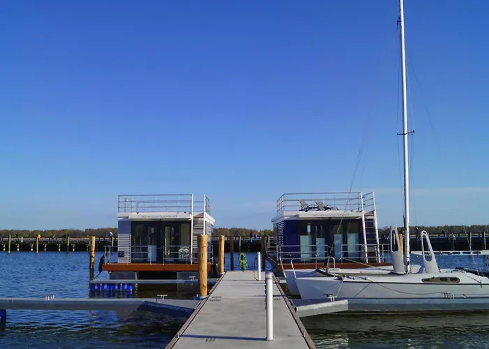 船屋 Hausboot Schwimmendes Haus In